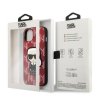 Karl Lagerfeld KLHCP13SPMNIKPI iPhone 13 mini 5,4 hardcase czerwony/red Monogram Ikonik Patch